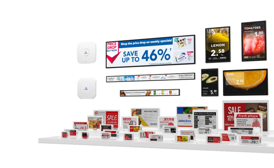 Six advantages of electronic shelf labels