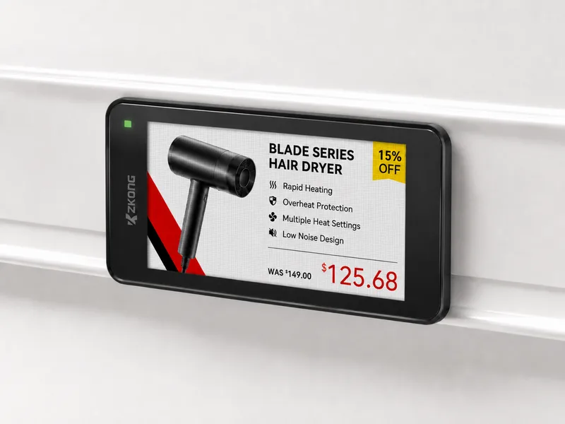 Blade Series electronic shelf label