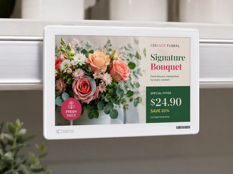 Essence Series electronic shelf label